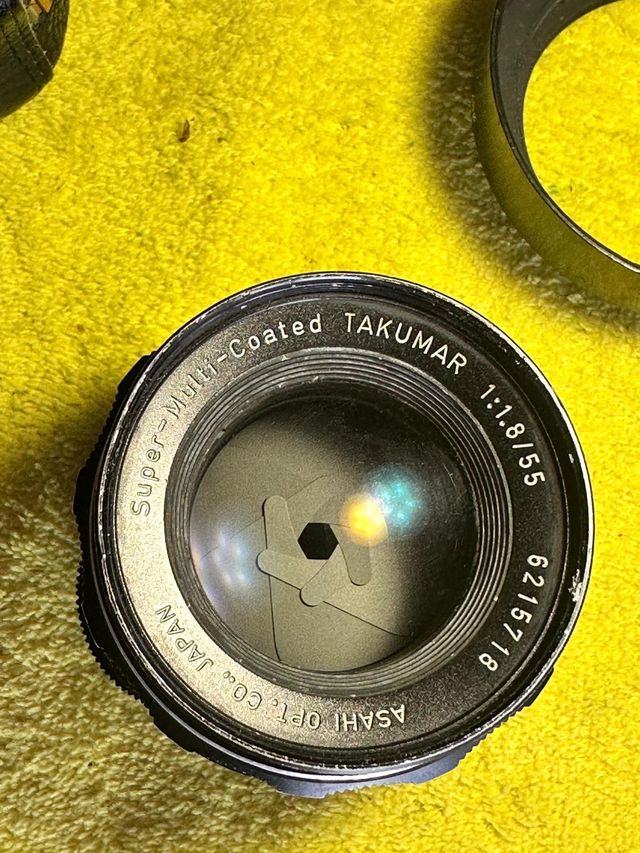 Obiettivo Pentax Super Takumar 55mm 1.8 M42