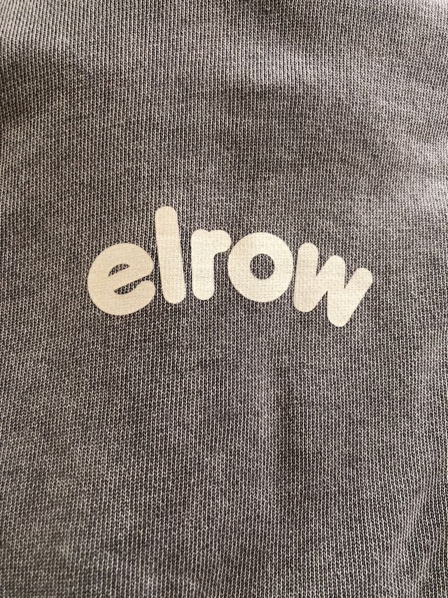 Camiseta elrow algodón natural gris