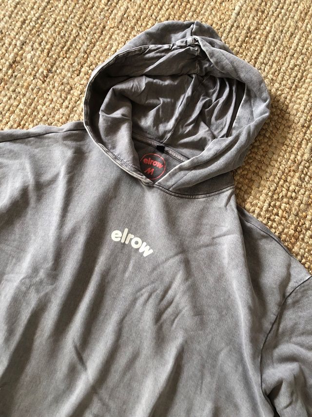 Camiseta elrow algodón natural gris