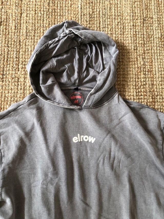 Camiseta elrow algodón natural gris