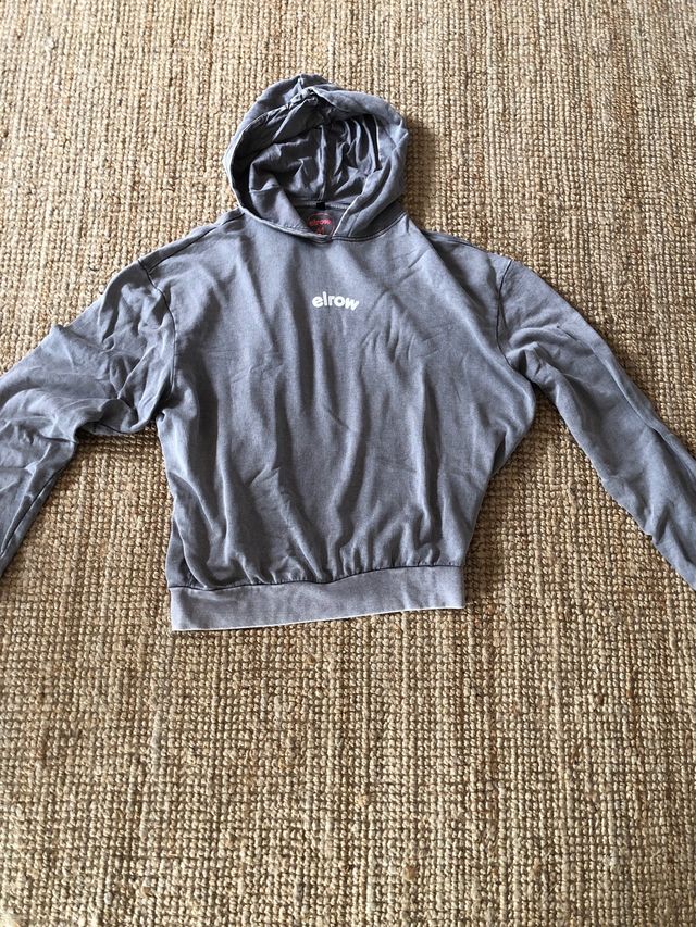 Camiseta elrow algodón natural gris