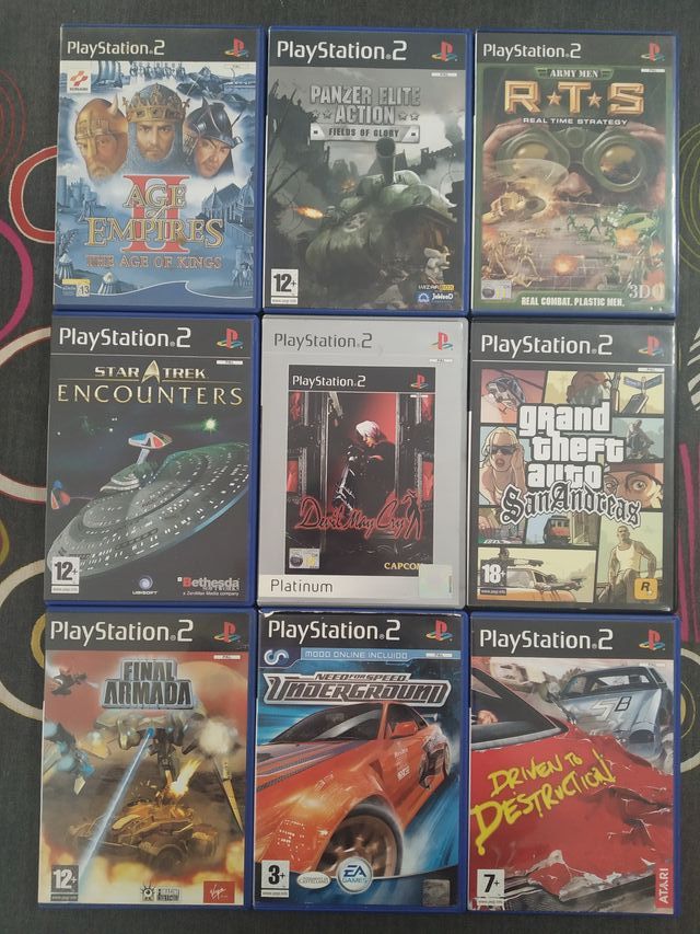 Juegos PS2