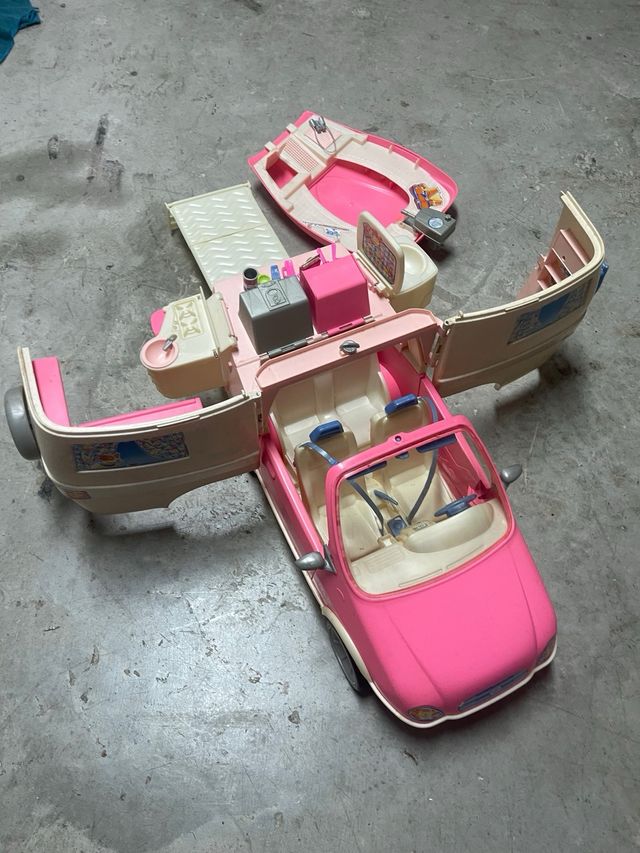 Barbie Caravana / Camping