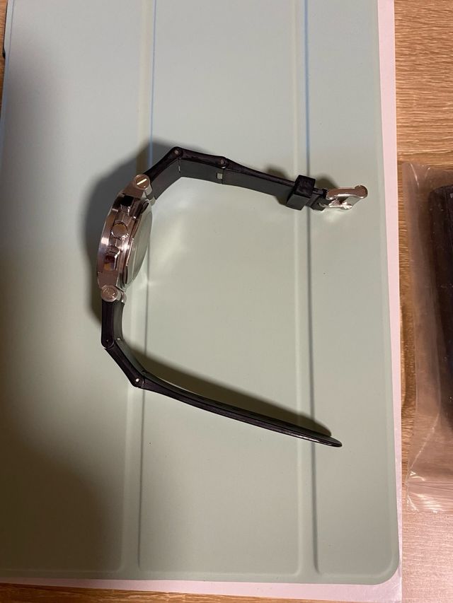 Reloj Bvlgari Automático Negro/Plata