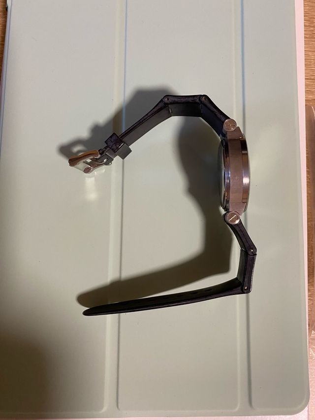 Reloj Bvlgari Automático Negro/Plata