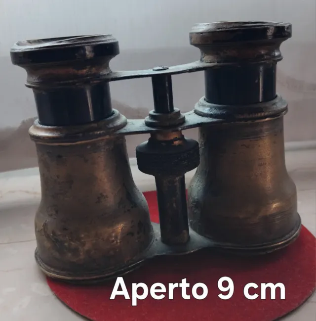 Binocolo d'epoca Francese in Ottone fine 800