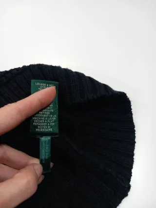 Chaleco Ralph Lauren Negro Talla 3XL