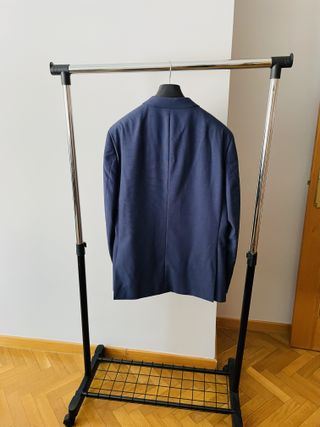 Traje de chaqueta azul