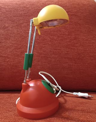 Lampada da scrivania stile Memphis Vintage