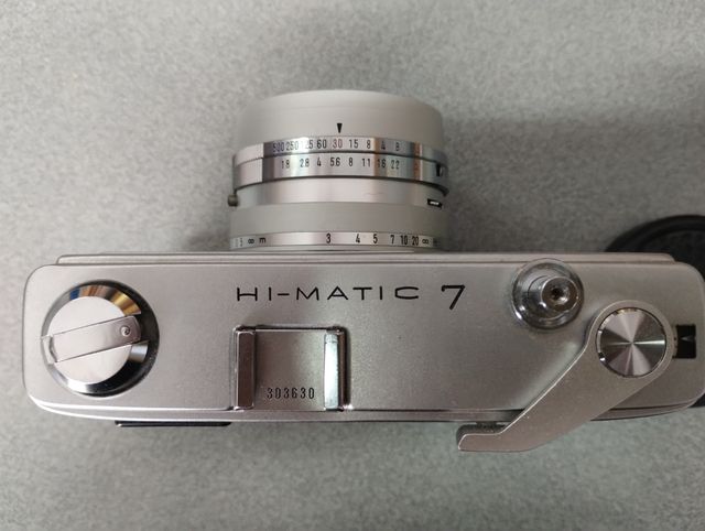 Cámara Minolta Hi-Matic 7 ROKKOR-PF 45mm f:1.8