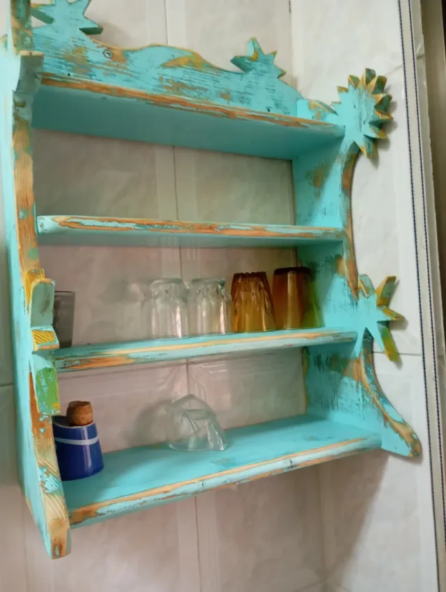 Estantería de madera 59x43