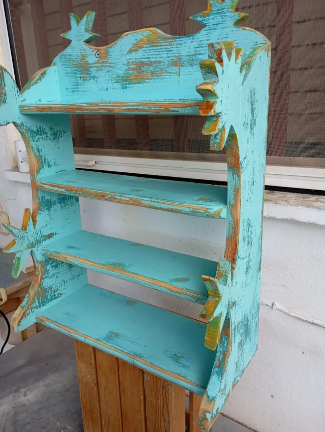 Estantería de madera 59x43