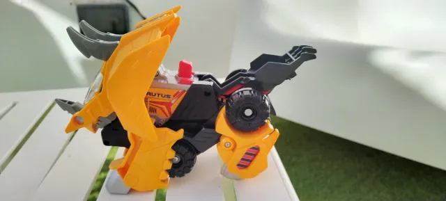 Dino-Excavadora Vtech con Pantalla LED