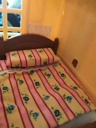 Dormitorio matrimonio Sylvanian Families con caja