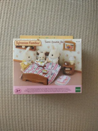Dormitorio matrimonio Sylvanian Families con caja