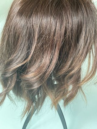 Peluca Oncológica Pelo Natural Castaño