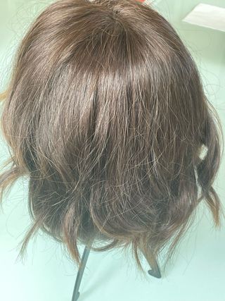 Peluca Oncológica Pelo Natural Castaño