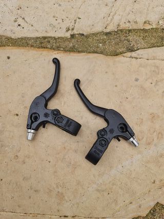 Palancas Freno Bicicleta Negras