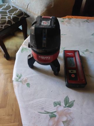 Nivel Láser Hilti PM 4-M y Receptor