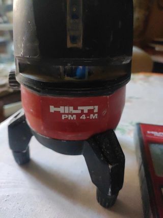 Nivel Láser Hilti PM 4-M y Receptor