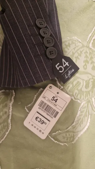 Americana de rayas hombre