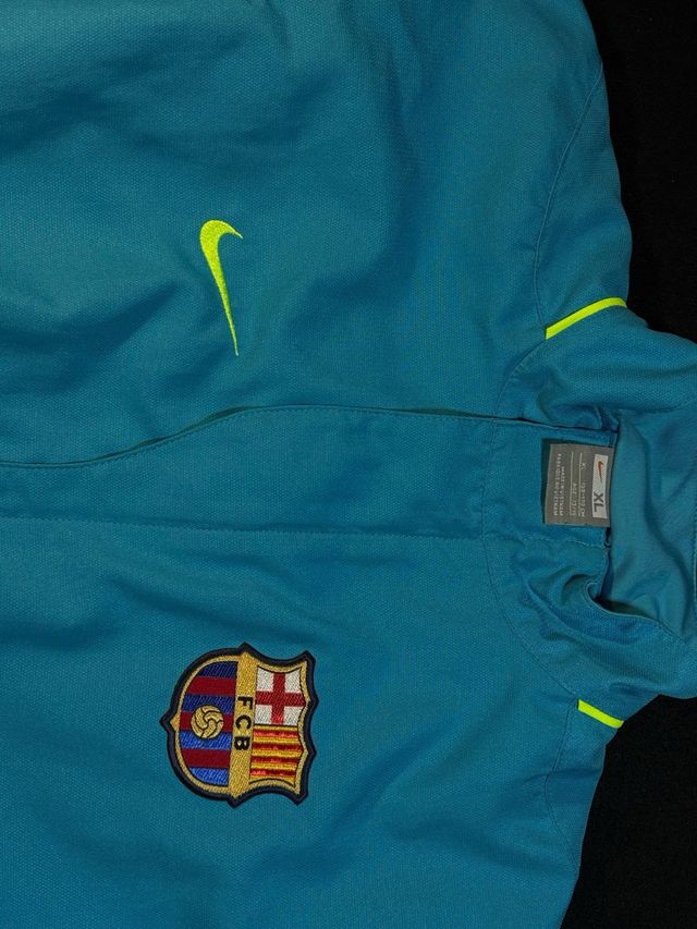 Cortavientos FC Barcelona Nike Azul