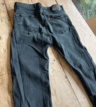 Pantalón Levi's Slim Fit Negro Talla W34 L32