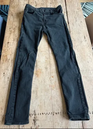 Pantalón Levi's Slim Fit Negro Talla W34 L32