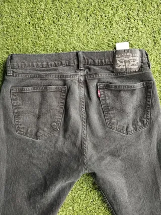 Pantalón Levi's Slim Fit Negro Talla W34 L32