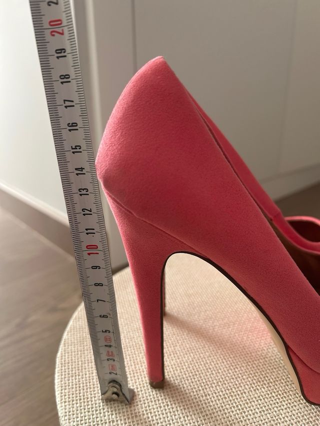 Zapatos de tacón rosa Fórmula Joven