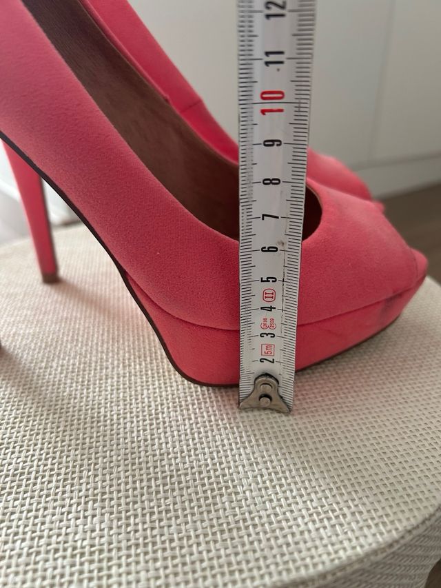 Zapatos de tacón rosa Fórmula Joven