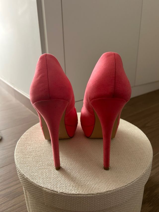 Zapatos de tacón rosa Fórmula Joven