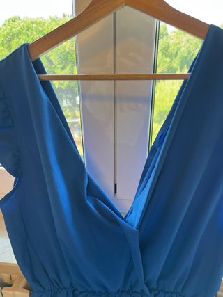 Vestitino a pantaloncino blu