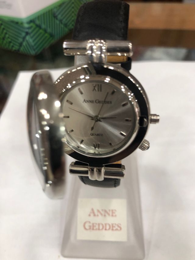 Reloj Anne Geddes Bebé Esfera Azul