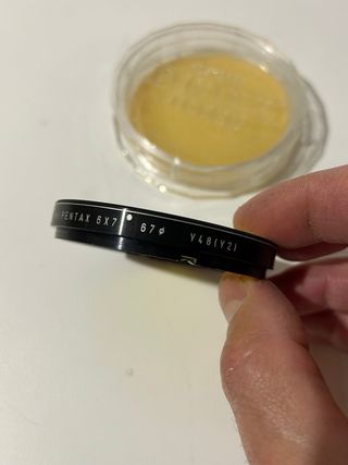 Filtro Giallo Pentax 6x7