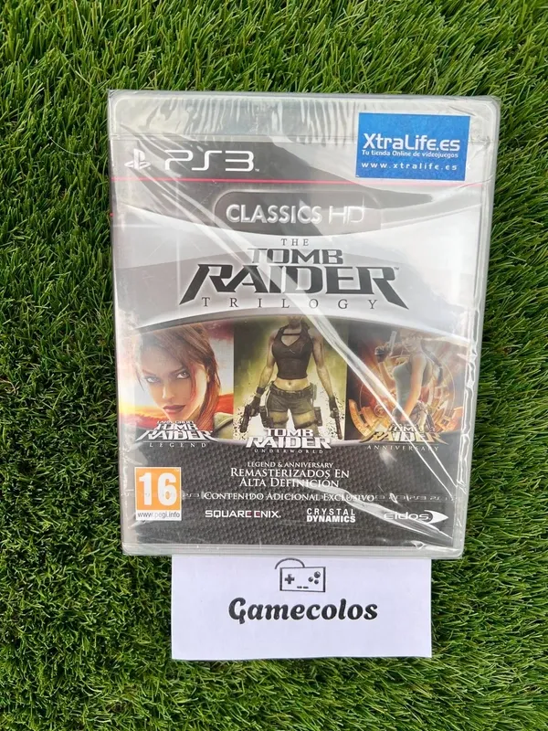 Tomb Raider Trilogy Classics HD PS3 NUEVO