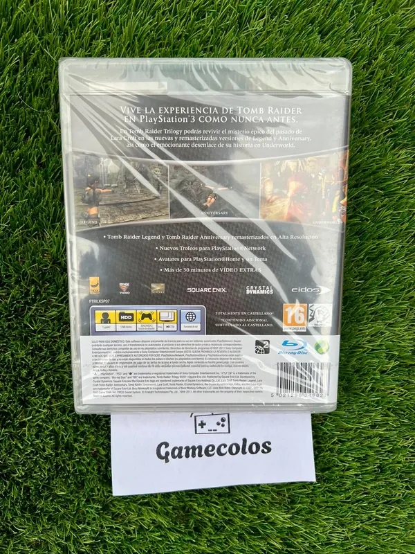 Tomb Raider Trilogy Classics HD PS3 NUEVO