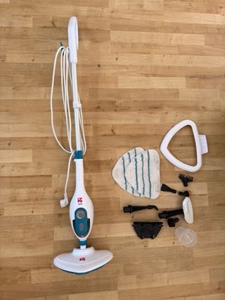 Limpiador a vapor multiusos con accesorios