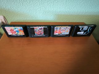 Lote 4 Giochi Sega Mega Drive: Azione e Arcade