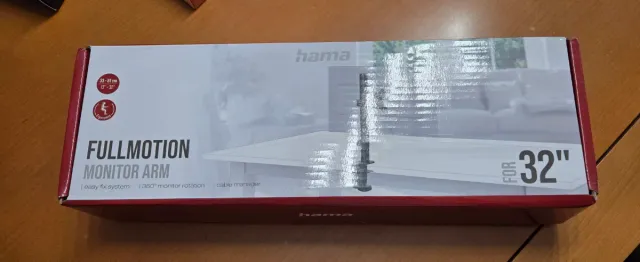 Brazo Monitor Hama Fullmotion 32