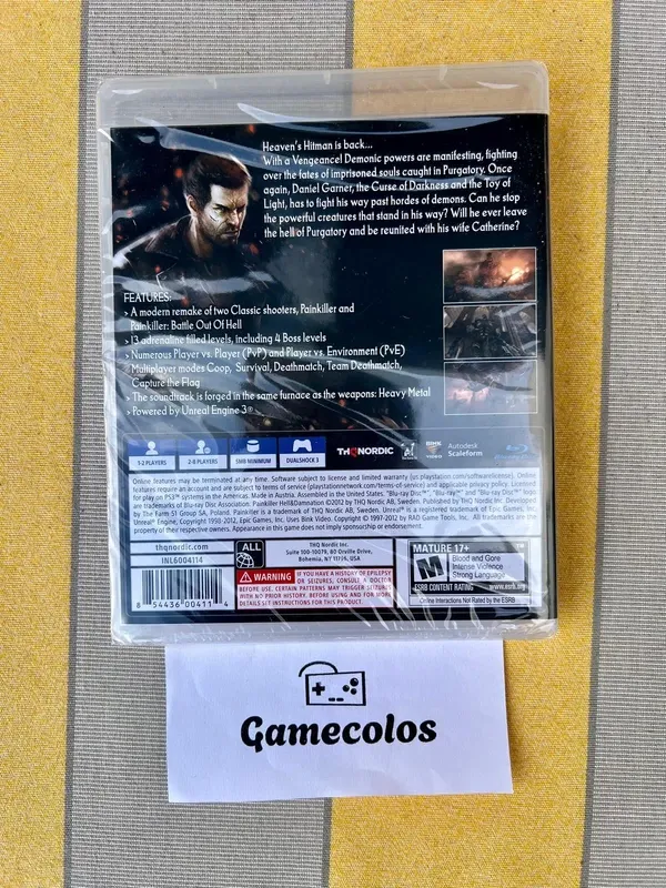 Painkiller Hell & Damnation Uncut PS3 NUEVO