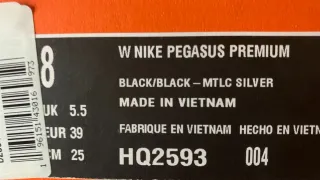 Nike Pegasus Premium Scarpe Donna Nero Grigio