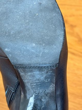 Tronchetti/Stivaletti ELLEMME Pelle Nera 37 Tacco