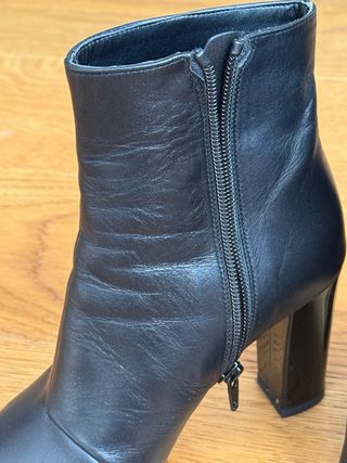 Tronchetti/Stivaletti ELLEMME Pelle Nera 37 Tacco