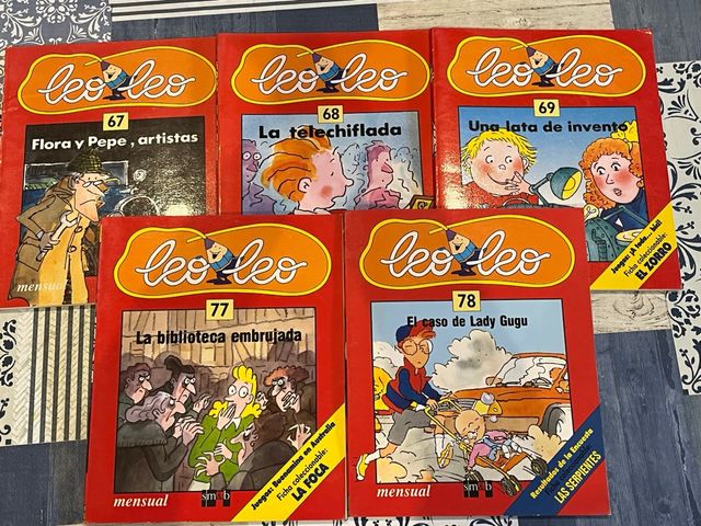 Colección de libro de ‘Leo Leo’