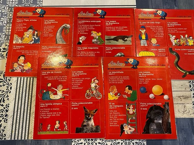 Colección de libro de ‘Leo Leo’