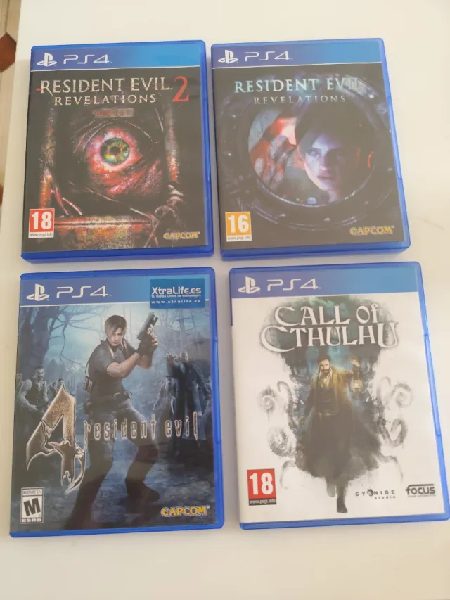 Pack 3 Juegos PS4 Terror