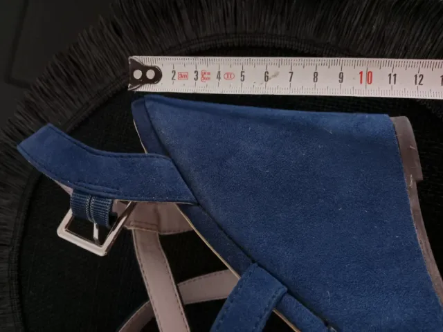 Sandalias cuña Refresh azul marino