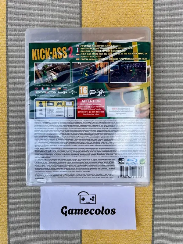 Kick-Ass 2 PS3 Nuevo y Precintado