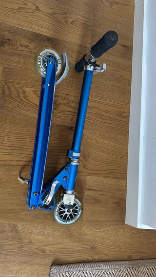 Patinete Micro Maxi Plegable Azul